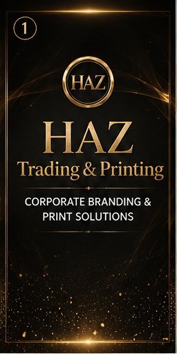 HAZ Trading & Printing — slide 1